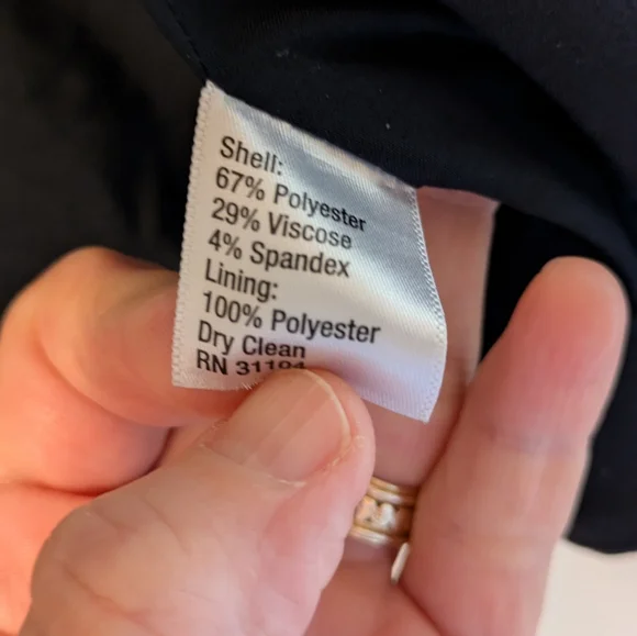 The Limited Navy Zip-Up Women's Jacket - Picture 5 of 5